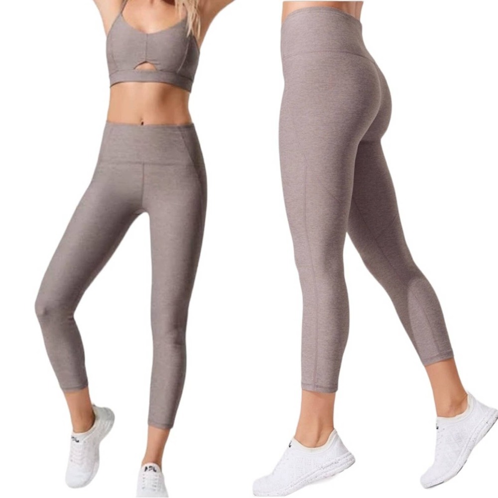 VARLEY Everett Mid-Waist Cropped Leggings. Size Large